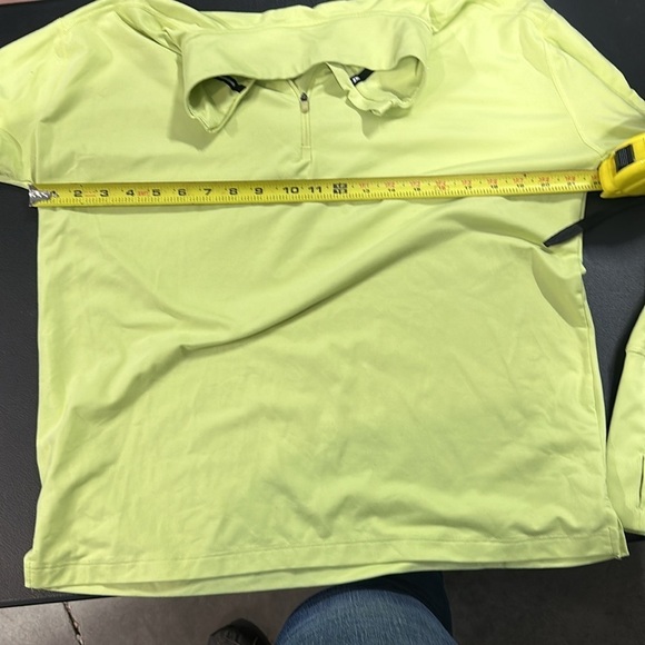 Nike yellow / green long sleeve performance shirt size large - Picture 7 of 8